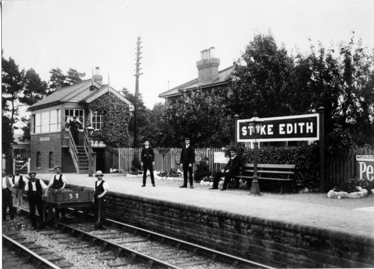 The Booking Office, Stoke Edith Station Hereford Eksteriør bilde